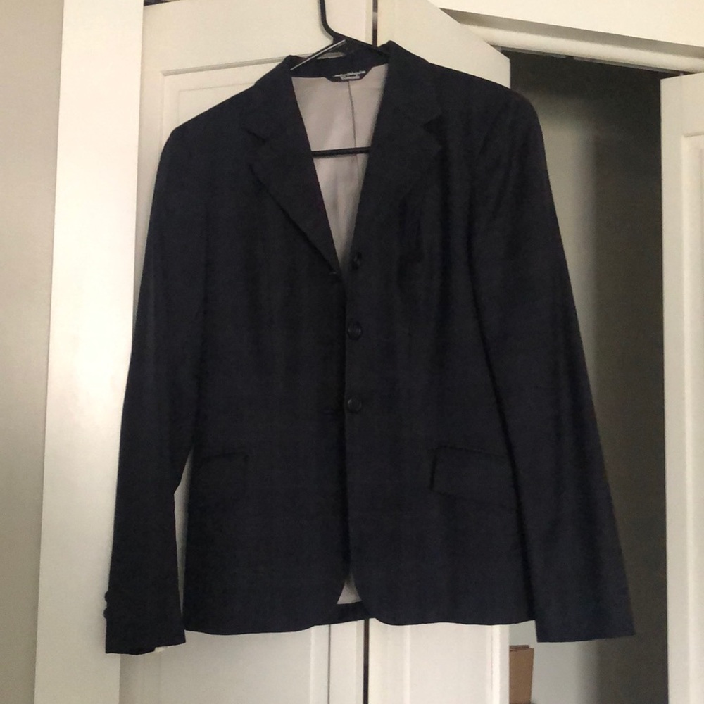 Grand Prix Elite Wool Hint Coat in Navy